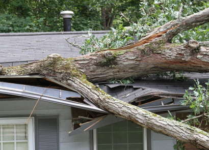 House Wind Damage